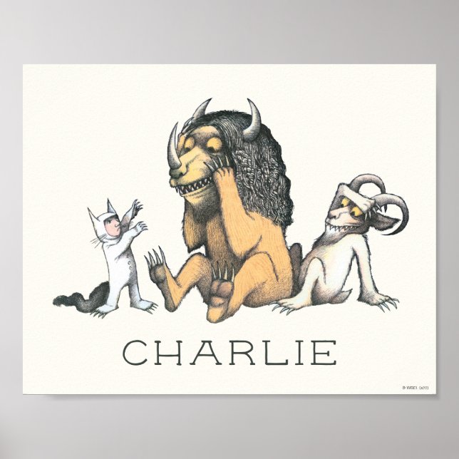 Max and the Wild Things Playing Poster (Front)