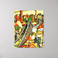 Max Beckmann - The Iron Bridge, fine art painting,