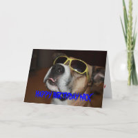 MAX Birthday Card
