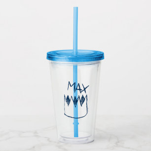Max & Crown Sketch Acrylic Tumbler
