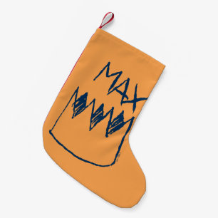 Max & Crown Sketch Small Christmas Stocking