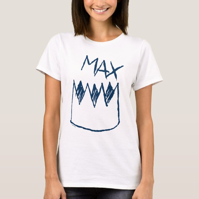 Max & Crown Sketch T-Shirt (Front)