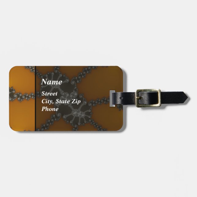Max Delta Luggage Tag (Front Horizontal)