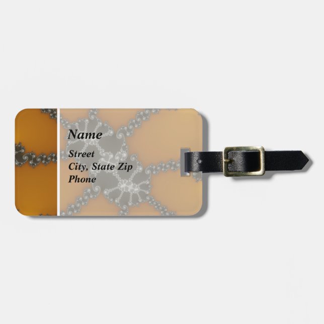 Max Delta Luggage Tag (Front Horizontal)