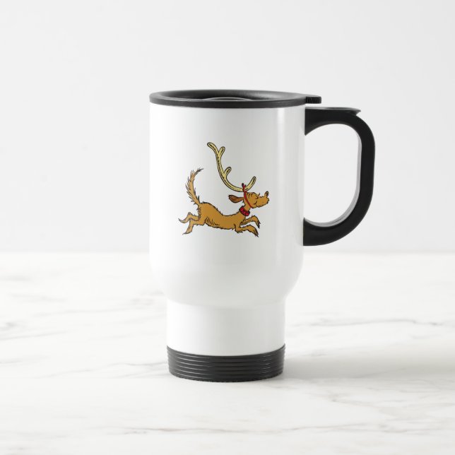 Max Holiday Run Travel Mug (Right)