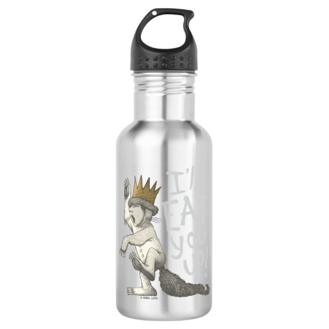 Max | I'll Eat You Up! 532 Ml Water Bottle (Front)