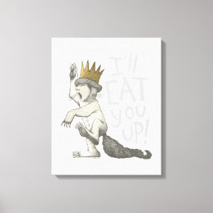 Max   I'll Eat You Up! Canvas Print