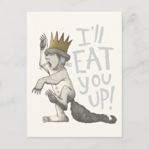 Max   I'll Eat You Up! Postcard