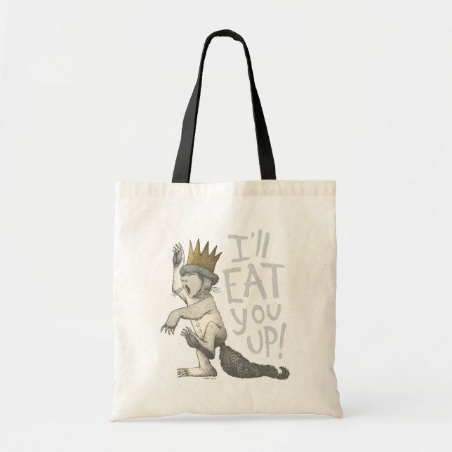 Max | I'll Eat You Up! Tote Bag (Front)
