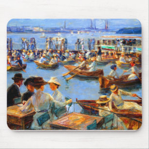 Max Liebermann On the Alster in Hamburg Mouse Mat