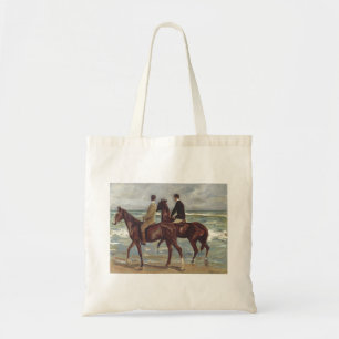Max Liebermann: Two Riders on the Beach Art Tote Bag