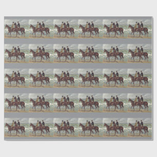 Max Liebermann: Two Riders on the Beach Art Wrapping Paper