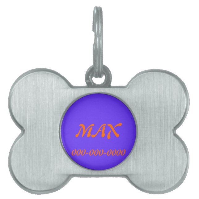Max Pet Tag (Front)
