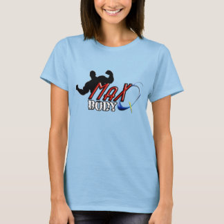 Max-Q Body  Ladies Burnout T-Shirt (Fitted), Vinta