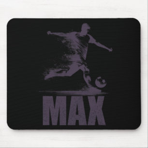 Max Soccer Boys Personalized First Name Max T Shir Mouse Mat