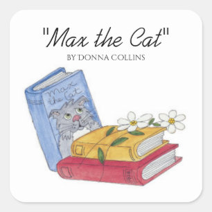Max the Cat Book Stickers