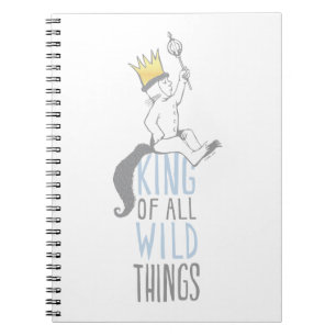 Max   The King of All Wild Things - Blue Notebook