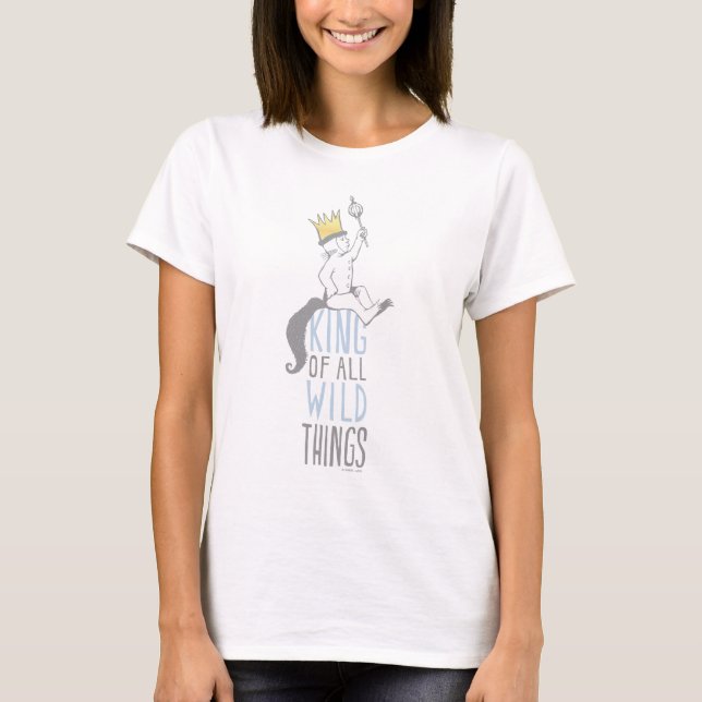Max | The King of All Wild Things - Blue T-Shirt (Front)