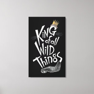 Max   The King of All Wild Things Canvas Print