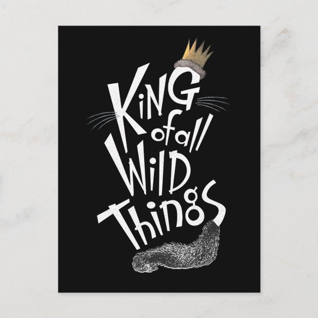 Max | The King of All Wild Things Postcard (Front)