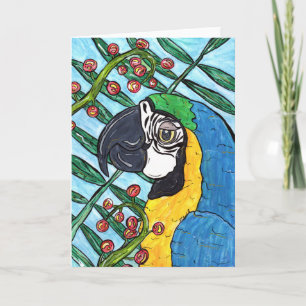 Max the Macaw Card