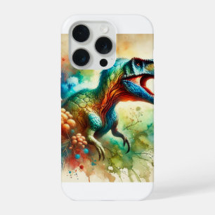 Maxakalisaurus in Watercolor 050824AREF106 - Water iPhone 15 Pro Case