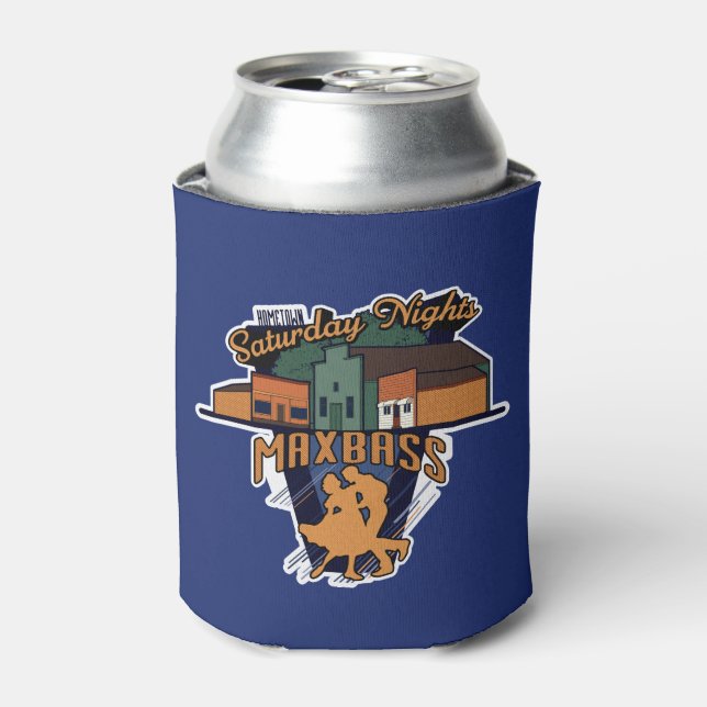 Maxbass Saturday Nights Can Cooler (Can Front)