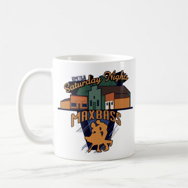 Maxbass Saturday Nights Coffee Mug (Left)