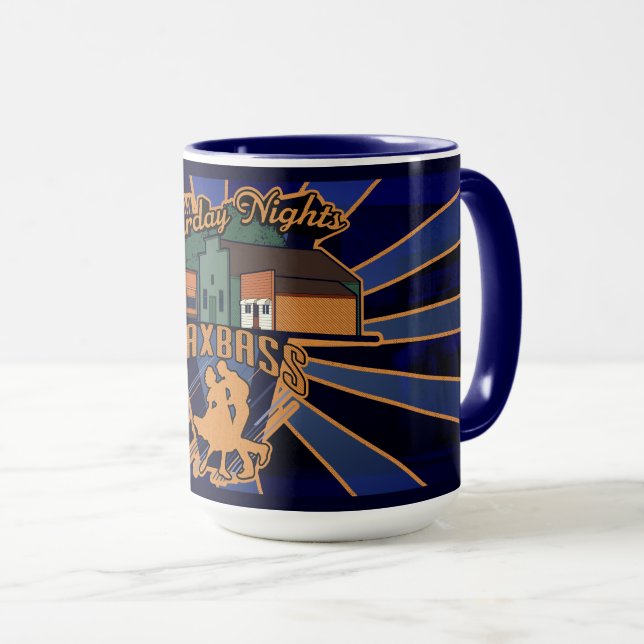 Maxbass Saturday Nights Mug (Front Right)