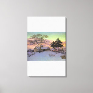 Maxfield Parrish - Afterglow Canvas Print