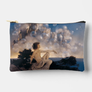 Maxfield Parrish Air Castles 1904 Vintage Fantasy  Accessory Pouch