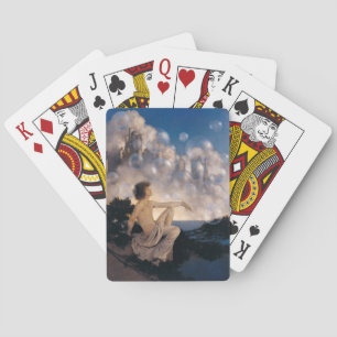 Maxfield Parrish Air Castles 1904 Vintage Fantasy  Playing Cards