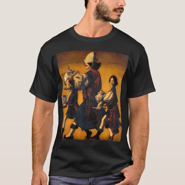 Maxfield Parrish - Christmas T-Shirt (Front)
