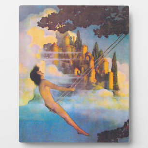 Maxfield Parrish Dinky Bird Plaque