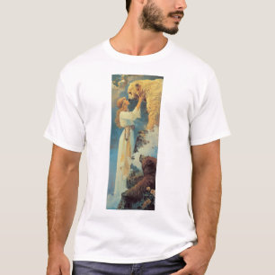 Maxfield Parrish Style Nordic Prince Print T-Shirt