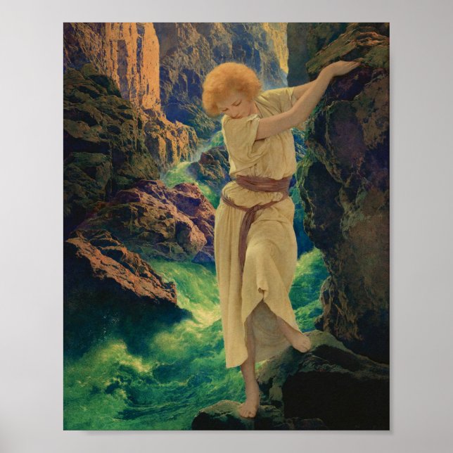 Maxfield Parrish The Canyon Poster (Front)
