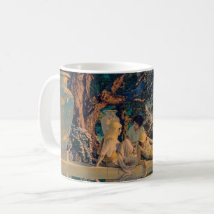 Maxfield Parrish The Garden of Allah 1918 Fine Art Coffee Mug