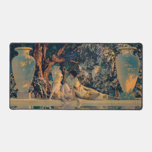 Maxfield Parrish The Garden of Allah 1918 Fine Art Desk Mat