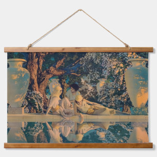 Maxfield Parrish The Garden of Allah 1918 Fine Art Hanging Tapestry