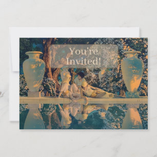 Maxfield Parrish The Garden of Allah 1918 Fine Art Invitation