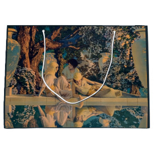 Maxfield Parrish The Garden of Allah 1918 Fine Art Large Gift Bag