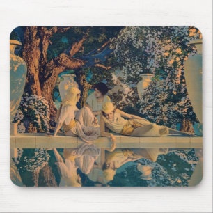 Maxfield Parrish The Garden of Allah 1918 Fine Art Mouse Mat