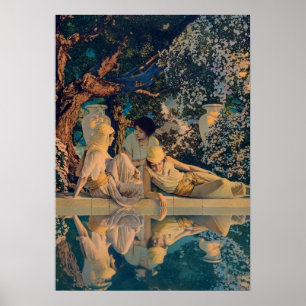 Maxfield Parrish The Garden of Allah 1918 Fine Art Poster