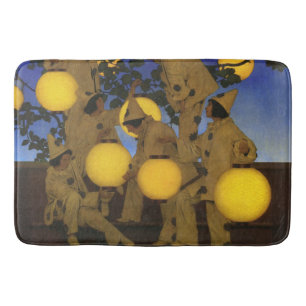 Maxfield Parrish The Lantern Bearers 1908 Vintage Bath Mat
