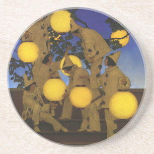 Maxfield Parrish The Lantern Bearers 1908 Vintage Coaster