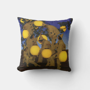 Maxfield Parrish The Lantern Bearers 1908 Vintage Cushion