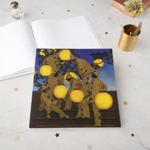 Maxfield Parrish The Lantern Bearers 1908 Vintage Guest Book