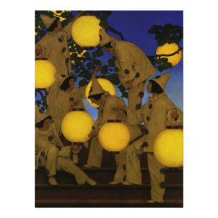 Maxfield Parrish The Lantern Bearers 1908 Vintage Poster