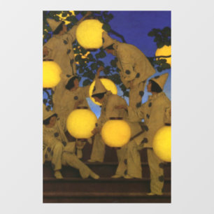 Maxfield Parrish The Lantern Bearers 1908 Vintage Window Cling