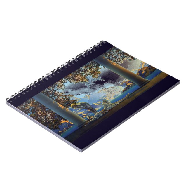 Maxfield Parrish ver 2 Daybreak Notebook (Left Side)